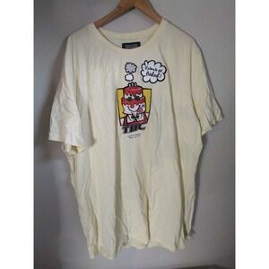 Wedding Cake Shirt 3XL It's Time To Get Baked THC Graphic Tee Wake Bake & Cake